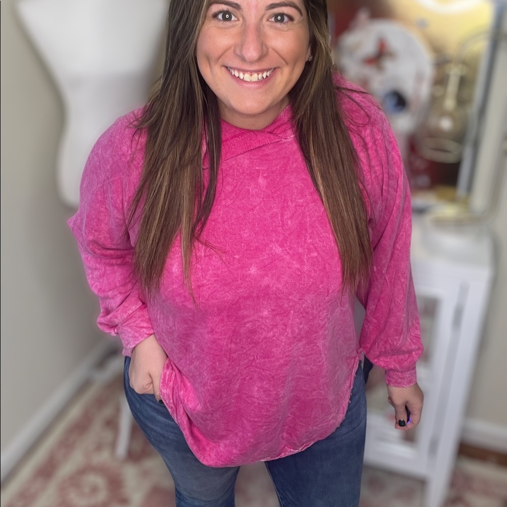 Mineral Wash Pullover